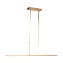 Steinhauer Luminaria colgante ZELENA de 3 llamas IP20, dorado regulable