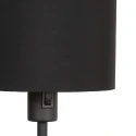 Mexlite Table lamp NOOR, 1 flame, steel