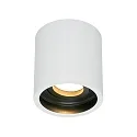 Steinhauer Luz downlight PÉLITE SPOT cilíndrico, rígido, versión de montaje en superficie GU10 IP20, blanco regulable