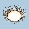 anne light & home AN Ceiling luminaire AURA, Bambusring, white