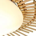 anne light & home AN Ceiling luminaire AURA, Bambusring, white