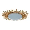 anne light & home AN Ceiling luminaire AURA, Bambusring, white