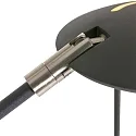 Steinhauer Luz de inundación de techo ZODIAC con brazo articulado, con punto LED, directo / indirecto, con regulador táctil IP20