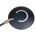Steinhauer Luz de inundación de techo ZODIAC con brazo articulado, con punto LED, directo / indirecto, con regulador táctil IP20