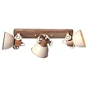 Mexlite Luminaria de techo GEARWOOD E27 IP20, regulable