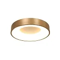 Luminaria de techo RINGLEDE - Ø 38CM redondo, medio, directo / indirecto IP20, dorado regulable
