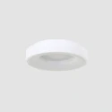 Steinhauer Luminaria de techo RINGLEDE - Ø 38CM redondo, medio, directo / indirecto IP20, blanco mate regulable