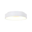 Steinhauer Luminaria de techo RINGLEDE - Ø 38CM redondo, medio, directo / indirecto IP20, blanco mate regulable
