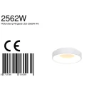 Steinhauer Luminaria de techo RINGLEDE - Ø 38CM redondo, medio, directo / indirecto IP20, blanco mate regulable