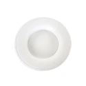 Steinhauer Luminaria de techo RINGLEDE - Ø 38CM redondo, medio, directo / indirecto IP20, blanco mate regulable