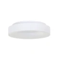 Steinhauer Luminaria de techo RINGLEDE - Ø 38CM redondo, medio, directo / indirecto IP20, blanco mate regulable