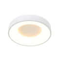 Steinhauer Luminaria de techo RINGLEDE - Ø 38CM redondo, medio, directo / indirecto IP20, blanco mate regulable