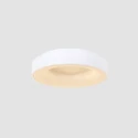 Steinhauer Luminaria de techo RINGLEDE - Ø 38CM redondo, medio, directo / indirecto IP20, blanco mate regulable