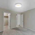 Steinhauer Luminaria de techo RINGLEDE - Ø 38CM redondo, medio, directo / indirecto IP20, blanco mate regulable