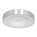 Luminaria de techo RINGLEDE - Ø 38CM redondo, medio, directo / indirecto IP20, plata cepillado regulable