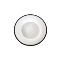 Steinhauer Luminaria de techo RINGLEDE - Ø 38CM redondo, medio, directo / indirecto IP20, negro mate regulable