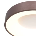 Steinhauer Luminaria de techo RINGLEDE LED redondo LED IP20, color bronce, blanco regulable