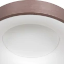 Steinhauer Luminaria de techo RINGLEDE LED redondo LED IP20, color bronce, blanco regulable