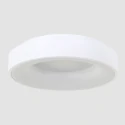 Luminaria de techo RINGLEDE - Ø 48CM grande, redondo, directo / indirecto IP20, negro mate regulable