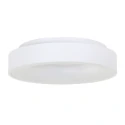 Luminaria de techo RINGLEDE - Ø 48CM grande, redondo, directo / indirecto IP20, negro mate regulable