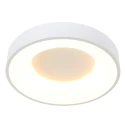 Luminaria de techo RINGLEDE - Ø 48CM grande, redondo, directo / indirecto IP20, negro mate regulable