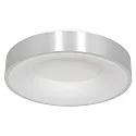 Luminaria de techo RINGLEDE - Ø 48CM grande, redondo, directo / indirecto IP20, plata cepillado regulable