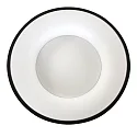 Luminaria de techo RINGLEDE - Ø 48CM grande, redondo, directo / indirecto IP20, negro mate regulable