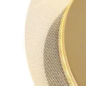 Luminaria de pared y techo LIDO redondo, ajustable, indirecta, perforado IP20, negro mate regulable