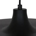 pendant luminaire KRISIP down, 1 flame, flat E27 IP20, red dimmable