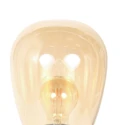 Steinhauer table lamp REFLEXION 1 flame E27 IP20, brass dimmable