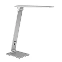 Luminaria de mesa SERENADE giratorio, CCT Switch, inclinable, con regulador táctil IP20, acero cepillado regulable