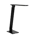 Steinhauer Luminaria de mesa SERENADE giratorio, CCT Switch, inclinable, con regulador táctil IP20, negro mate regulable