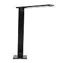 Steinhauer Luminaria de mesa SERENADE giratorio, CCT Switch, inclinable, con regulador táctil IP20, negro mate regulable