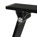 Steinhauer Luminaria de mesa SERENADE giratorio, CCT Switch, inclinable, con regulador táctil IP20, negro mate regulable
