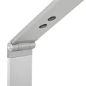 Steinhauer Luminaria de pedestal SERENADE CCT Switch, ajustable, con regulador táctil IP20, aluminio cepillado regulable