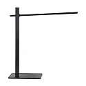 Luminaria de escritorio STEKK inclinable, con regulador táctil IP20, negro mate regulable