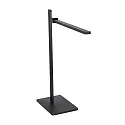 Mexlite Luminaria de escritorio STEKK inclinable, con regulador táctil IP20, negro mate regulable