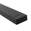 Mexlite Luminaria de escritorio STEKK inclinable, con regulador táctil IP20, negro mate regulable