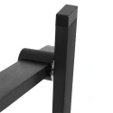 Mexlite Luminaria de escritorio STEKK inclinable, con regulador táctil IP20, negro mate regulable