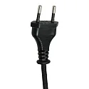 anne light & home wall luminaire KASKET with switch, with jointed arm, with plug E27 IP20, black matt 