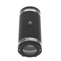 Steinhauer Luminaria de pared para exteriores PANAY Arriba-Abajo, cilíndrico, ajustable, con sensor de luminosidad GU10 IP44