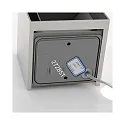 Steinhauer Outdoor wall luminaire, LED, 2 flames, with sensor, 2x3W, 2700K, IP54, black