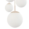 Steinhauer pendant luminaire BOLLIQUE 5 flames E27 IP20, creme dimmable