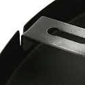 Steinhauer Luminaria colgante BOLLIQUE de 5 llamas E27 IP20, ámbar, latón, negro regulable