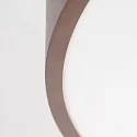 Luminaria de techo RINGLEDE - Ø 30CM pequeño, redondo, directo / indirecto IP20, negro mate regulable