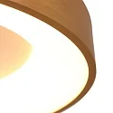Steinhauer Luminaria de techo RINGLEDE - Ø 30CM pequeño, redondo, directo / indirecto IP20, dorado mate regulable