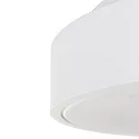 Steinhauer Luminaria de techo RINGLEDE - Ø 30CM pequeño, redondo, directo / indirecto IP20, blanco mate regulable