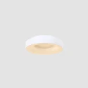 Steinhauer Luminaria de techo RINGLEDE - Ø 30CM pequeño, redondo, directo / indirecto IP20, blanco mate regulable