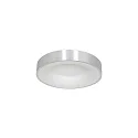Luminaria de techo RINGLEDE - Ø 30CM pequeño, redondo, directo / indirecto IP20, plata cepillado regulable