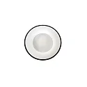 Steinhauer Luminaria de techo RINGLEDE - Ø 30CM pequeño, redondo, directo / indirecto IP20, negro mate regulable